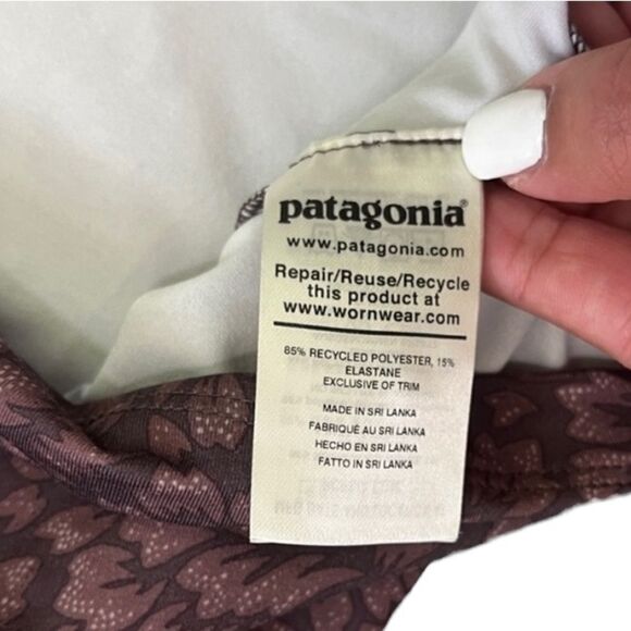 Patagonia Women's Magnolia Spring Dress Small Brown Exercise Travel S - Picture 7 of 8